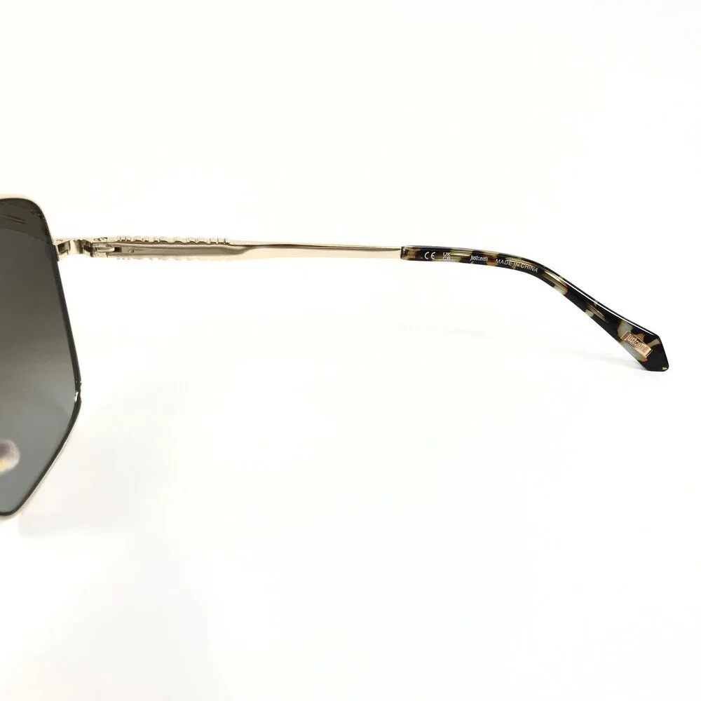 Just Cavalli Sunglasses SJC030K COL.0493 Gold Aviators w/ Brown Lenses 61-14-140